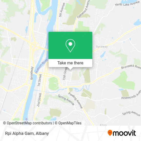 Mapa de Rpi Alpha Gam