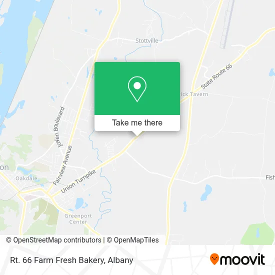 Rt. 66 Farm Fresh Bakery map