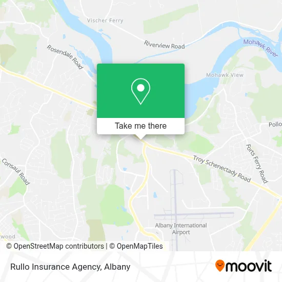 Mapa de Rullo Insurance Agency