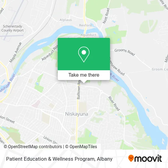 Patient Education & Wellness Program map