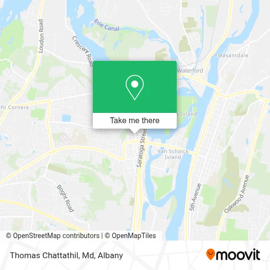 Thomas Chattathil, Md map