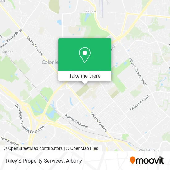 Riley’S Property Services map