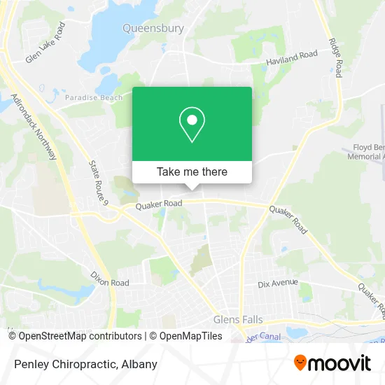 Penley Chiropractic map