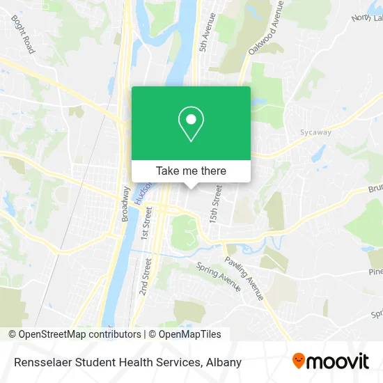 Rensselaer Student Health Services map