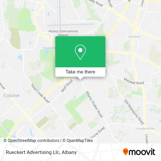 Rueckert Advertising Llc map
