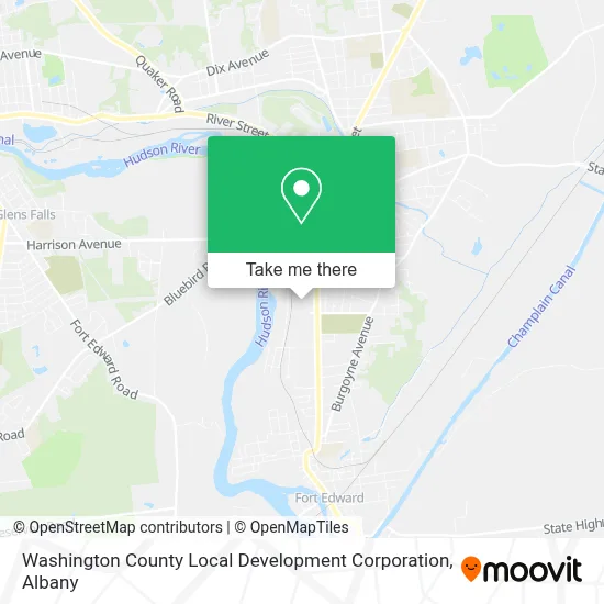 Washington County Local Development Corporation map