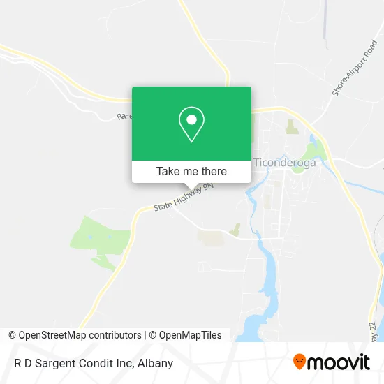 R D Sargent Condit Inc map
