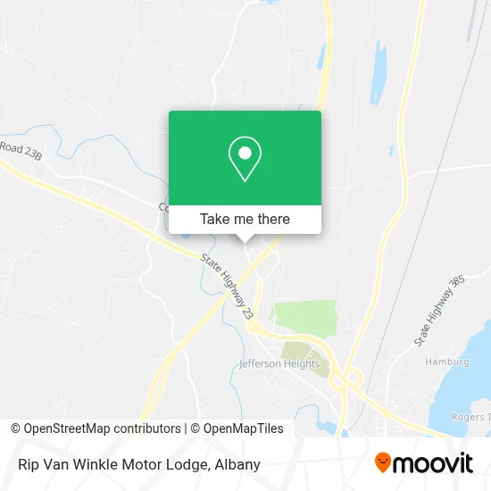 Rip Van Winkle Motor Lodge map