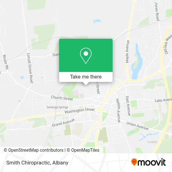 Smith Chiropractic map