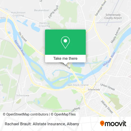 Rachael Brault: Allstate Insurance map