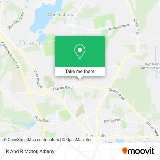 R And R Motor map