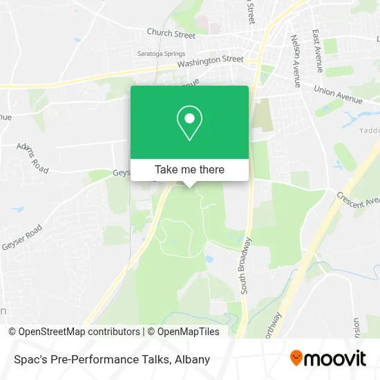 Spac's  Pre-Performance Talks map