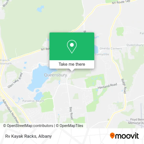 Rv Kayak Racks map