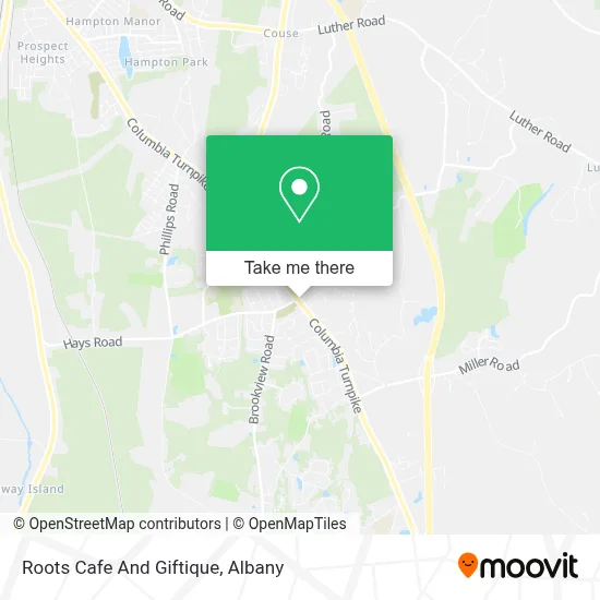 Roots Cafe And Giftique map