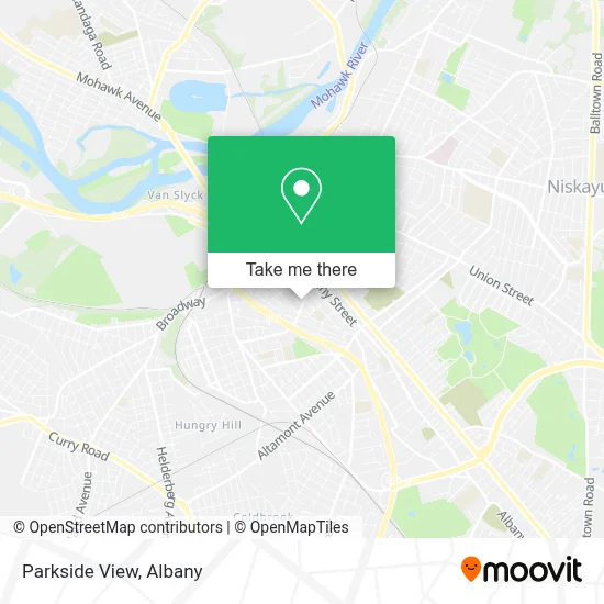 Parkside View map