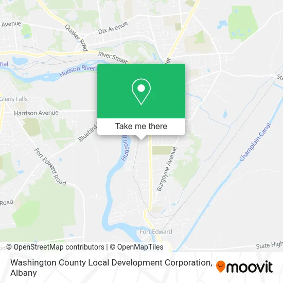 Washington County Local Development Corporation map