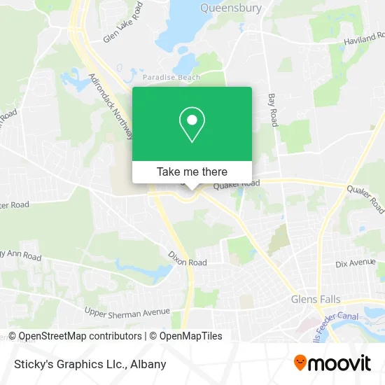 Sticky's Graphics Llc. map