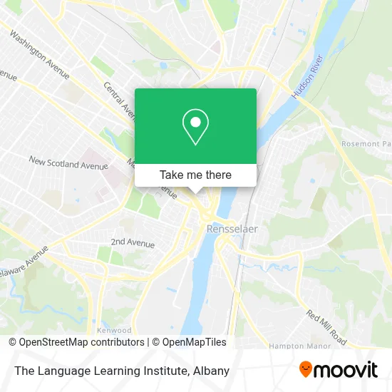 The Language Learning Institute map