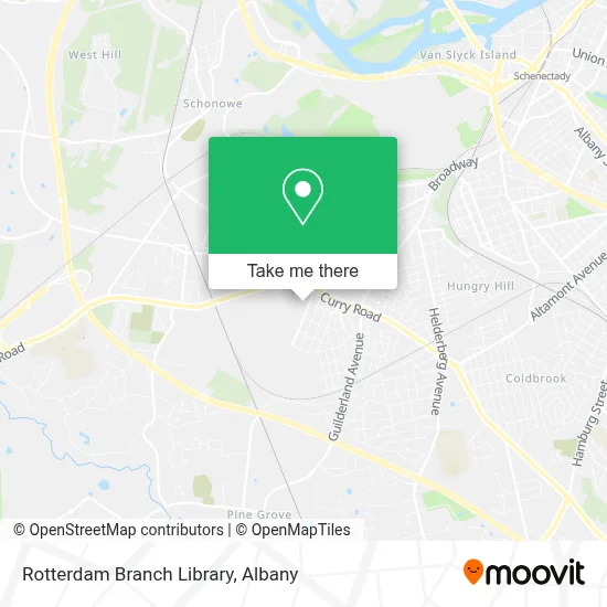 Rotterdam Branch Library map