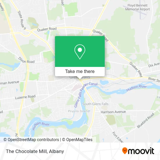 The Chocolate Mill map