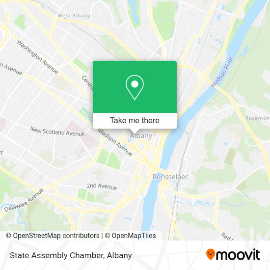 State Assembly Chamber map