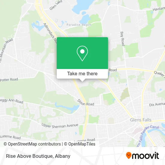 Rise Above Boutique map