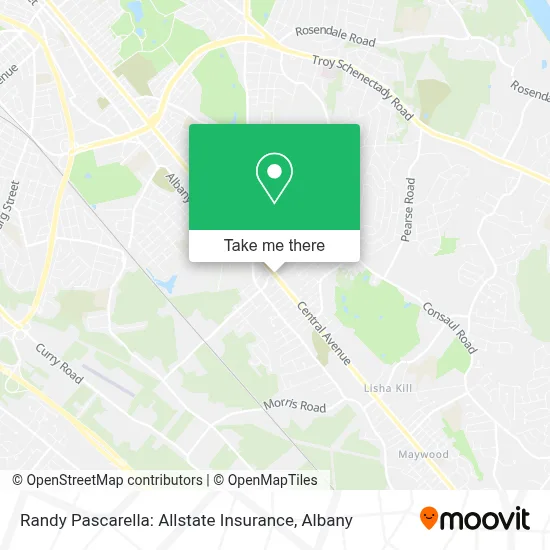 Mapa de Randy Pascarella: Allstate Insurance