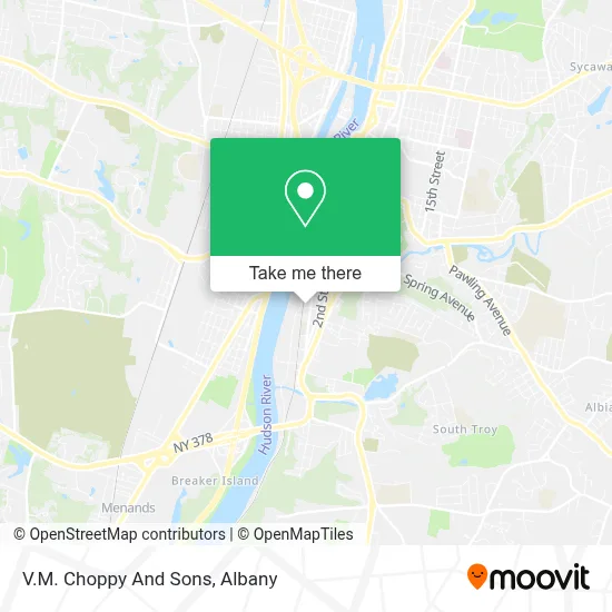 V.M. Choppy And Sons map