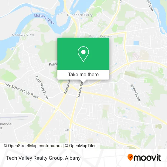 Tech Valley Realty Group map