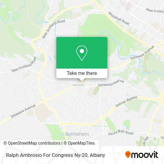 Ralph Ambrosio For Congress Ny-20 map
