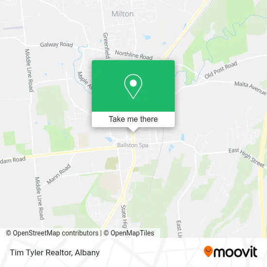 Tim Tyler Realtor map