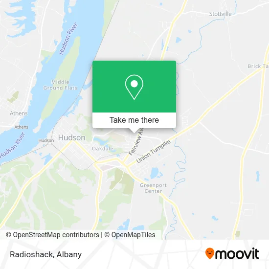 Radioshack map