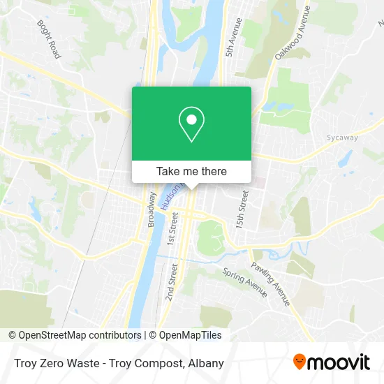 Troy Zero Waste - Troy Compost map