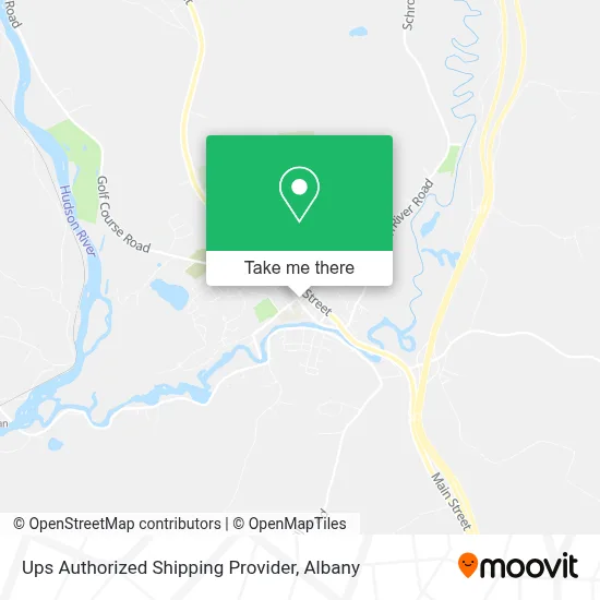 Ups Authorized Shipping Provider map
