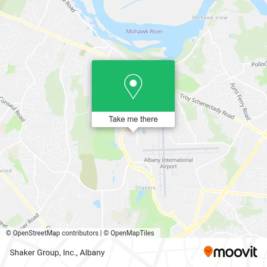 Shaker Group, Inc. map