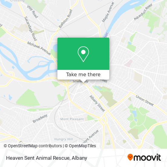 Heaven Sent Animal Rescue map