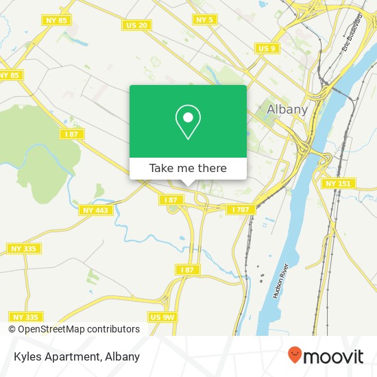 Mapa de Kyles Apartment