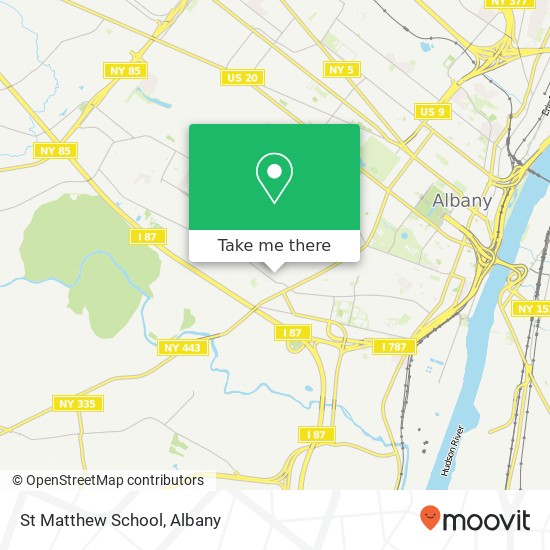 Mapa de St Matthew School