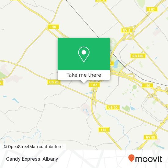 Candy Express map