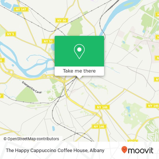 The Happy Cappuccino Coffee House map