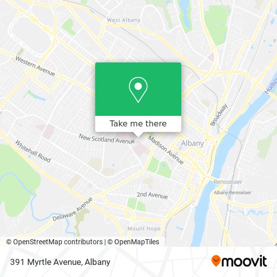 391 Myrtle Avenue map