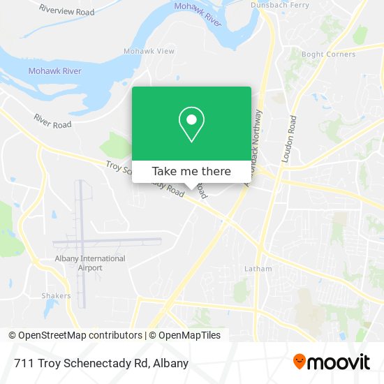 Mapa de 711 Troy Schenectady Rd