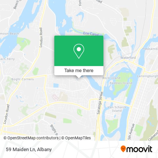 Mapa de 59 Maiden Ln