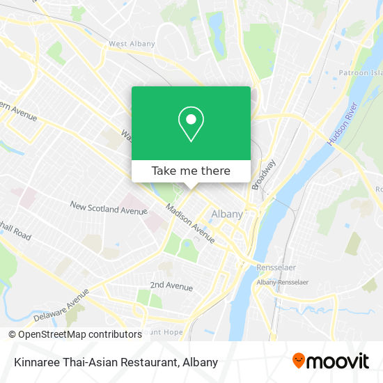 Kinnaree Thai-Asian Restaurant map