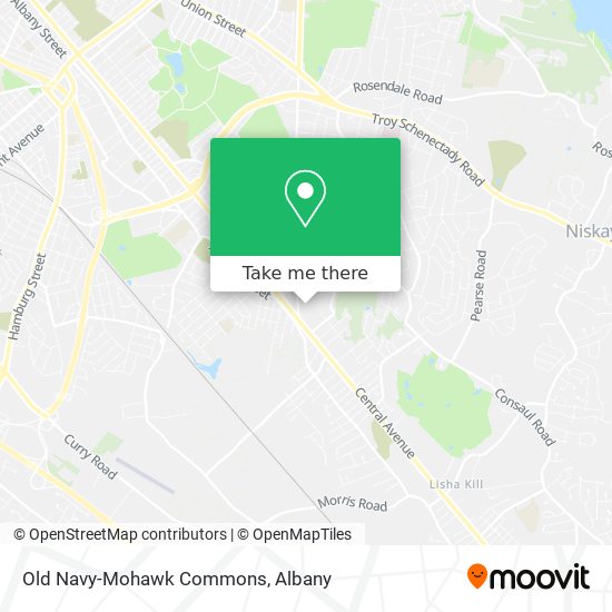 Old Navy-Mohawk Commons map