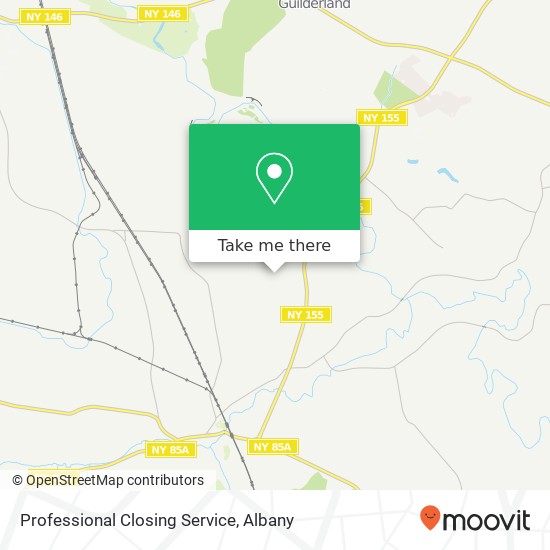 Professional Closing Service map