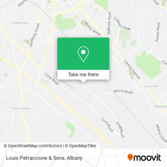 Mapa de Louis Petraccione & Sons