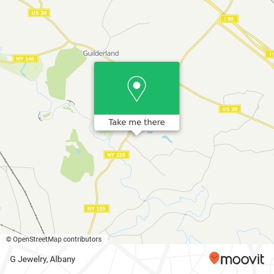 G Jewelry map