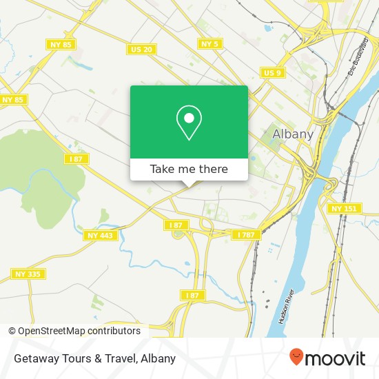 Mapa de Getaway Tours & Travel