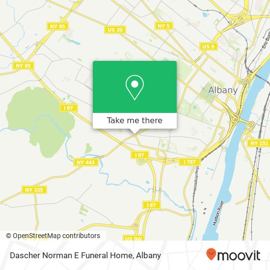 Dascher Norman E Funeral Home map